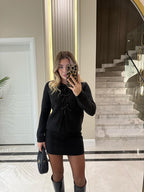 Anthracite Ribbons Cardigan