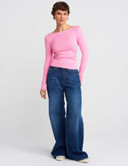 Boat Neck Top