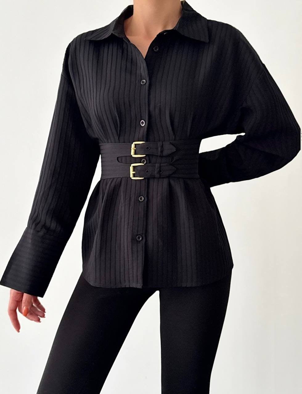 Belted Shirt