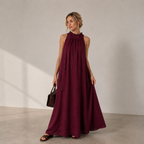 Burgundy Maxi Dress