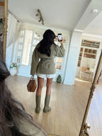 Sage Belted Jacket
