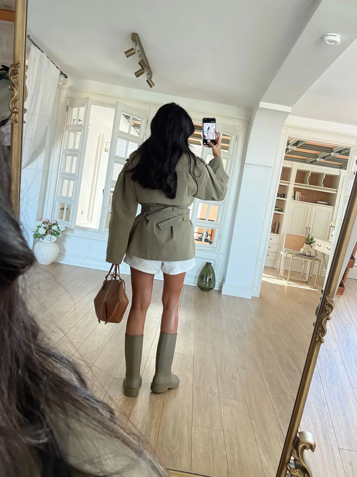 Sage Belted Jacket