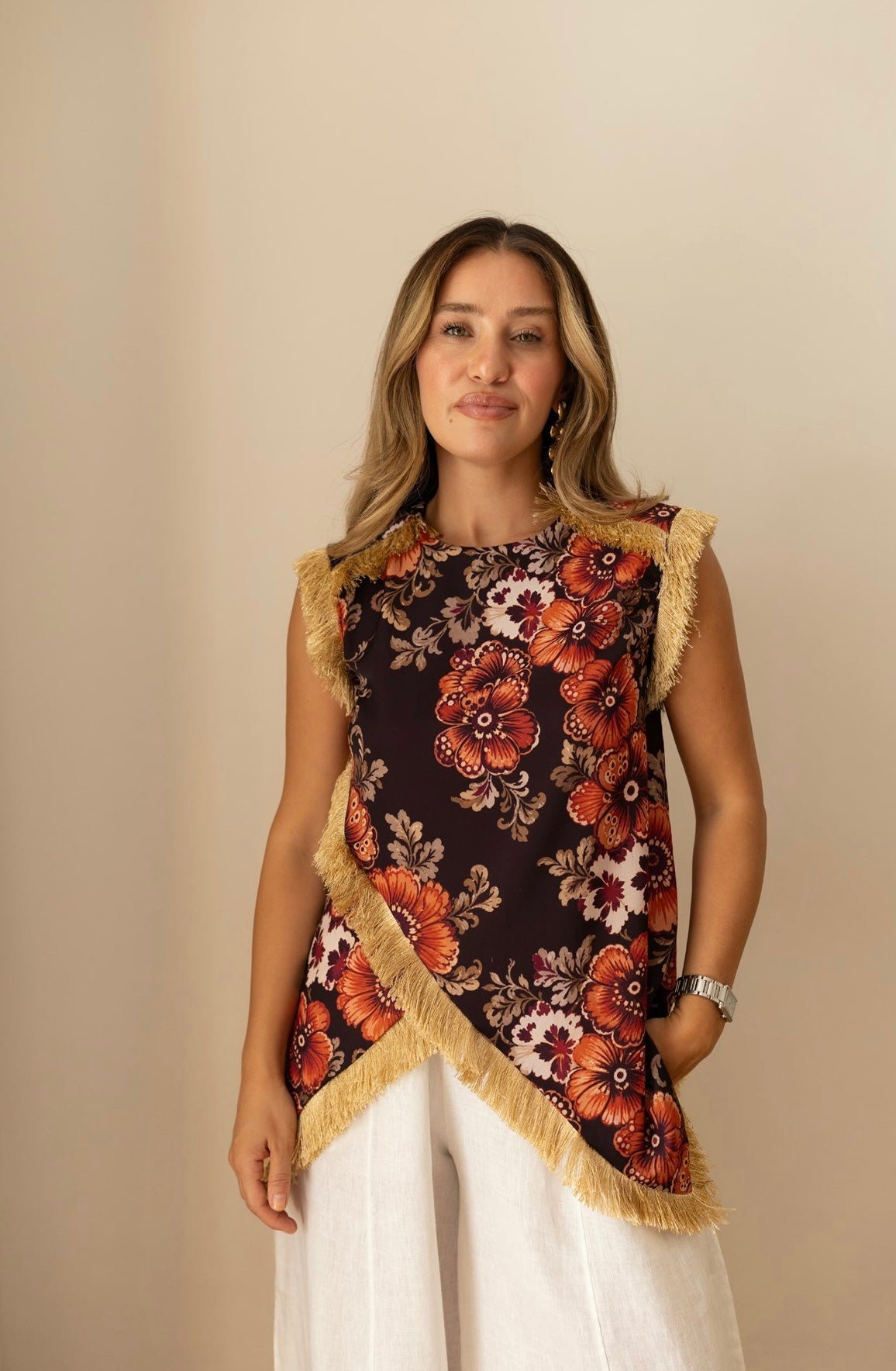 Boho Fringe Top