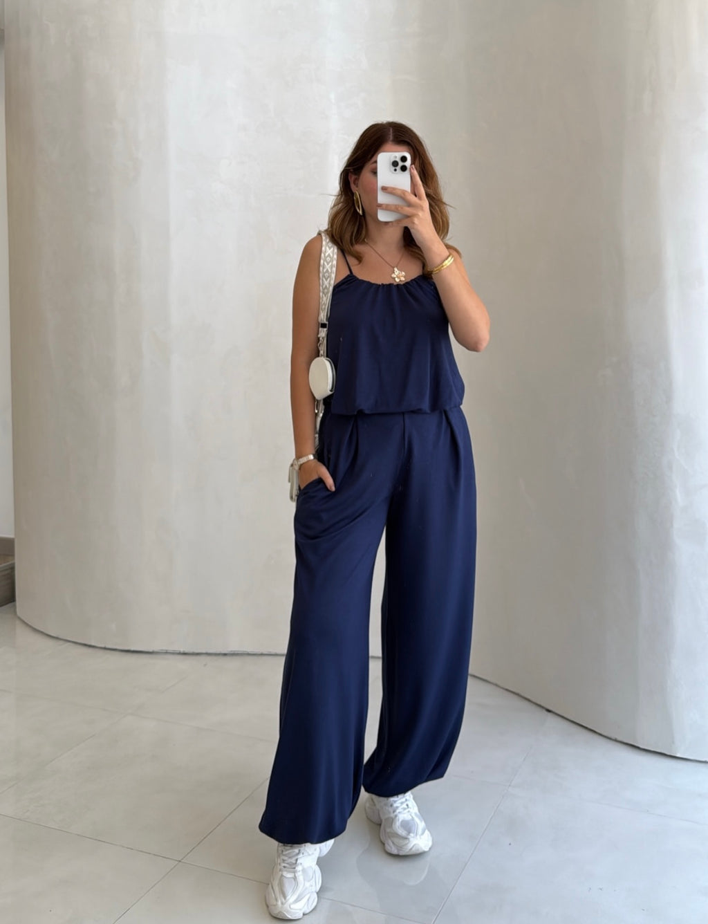 Milan Lounge Set - Navy
