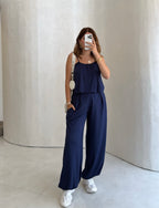 Milan Lounge Set - Navy