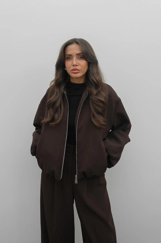 Bomber Jacket Brown