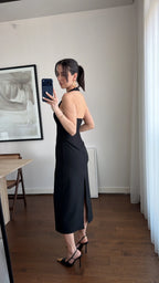 Halter-neck Dress