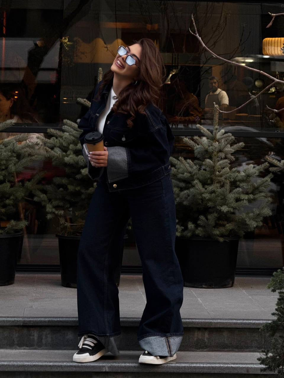 Navy Blue Jeans