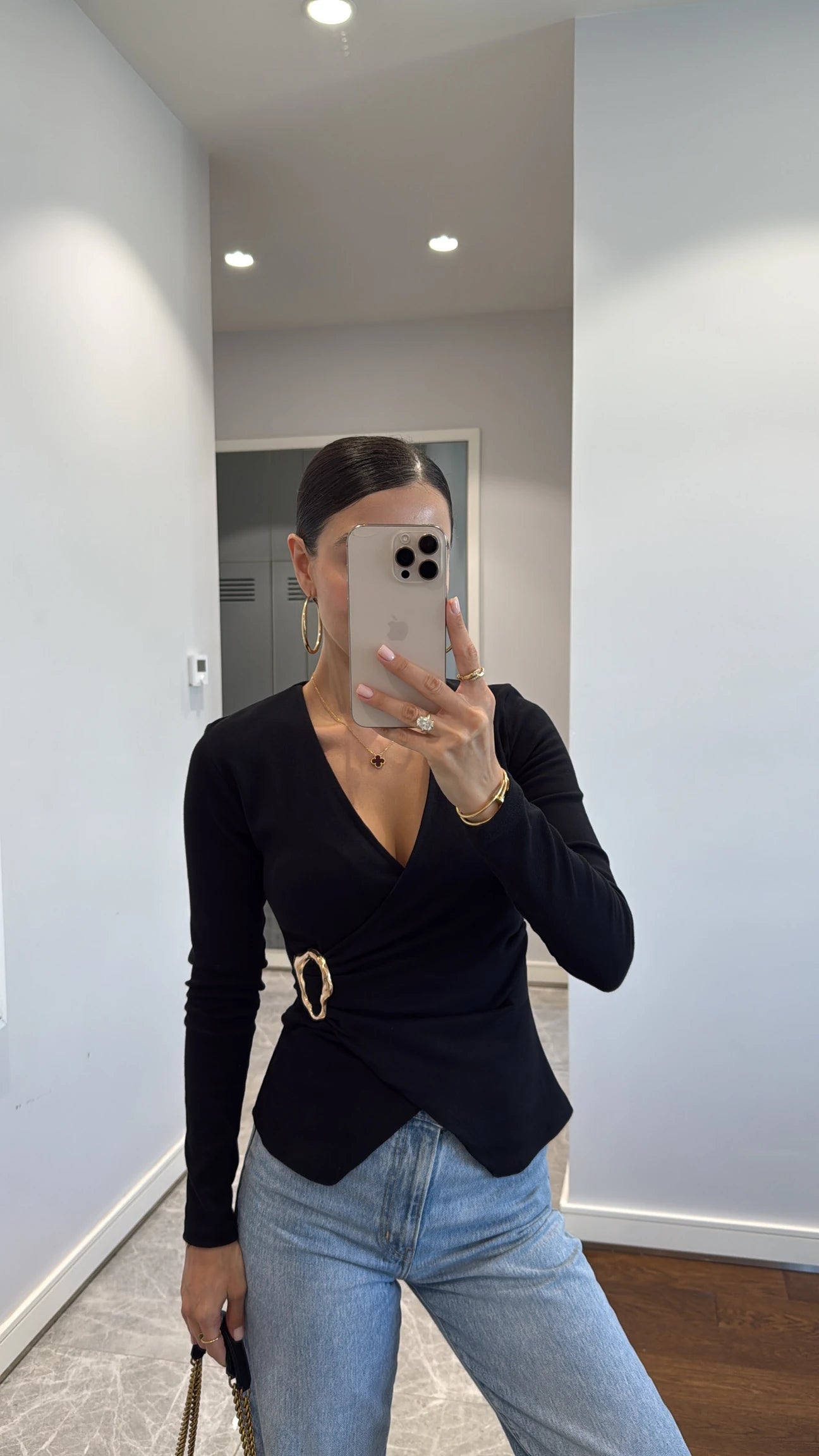 Buckled Blouse