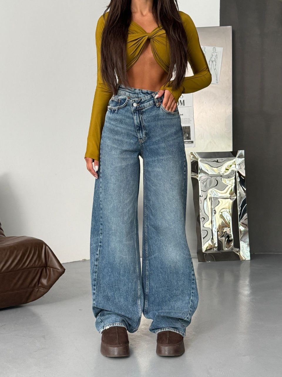 Trendi Light-Blue Jeans