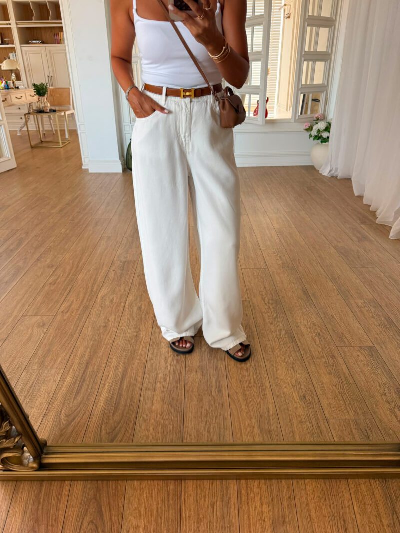 Tencel Jeans - White