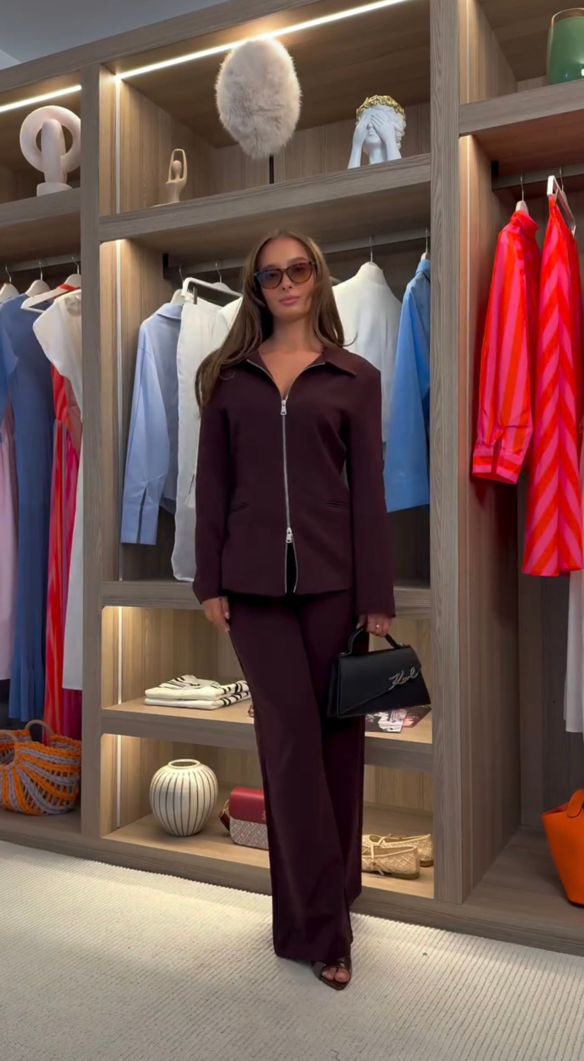 City Zip Set - Burgundy