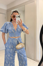 Blue Crop Set