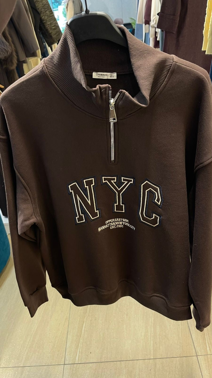 NYC Sweater - Brown