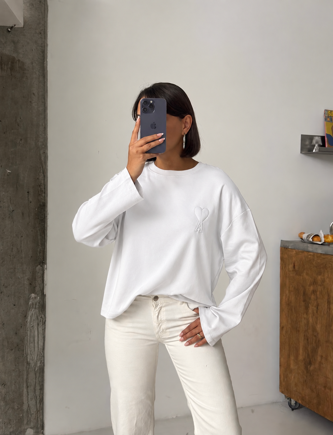 Amour Sweatshirt - White