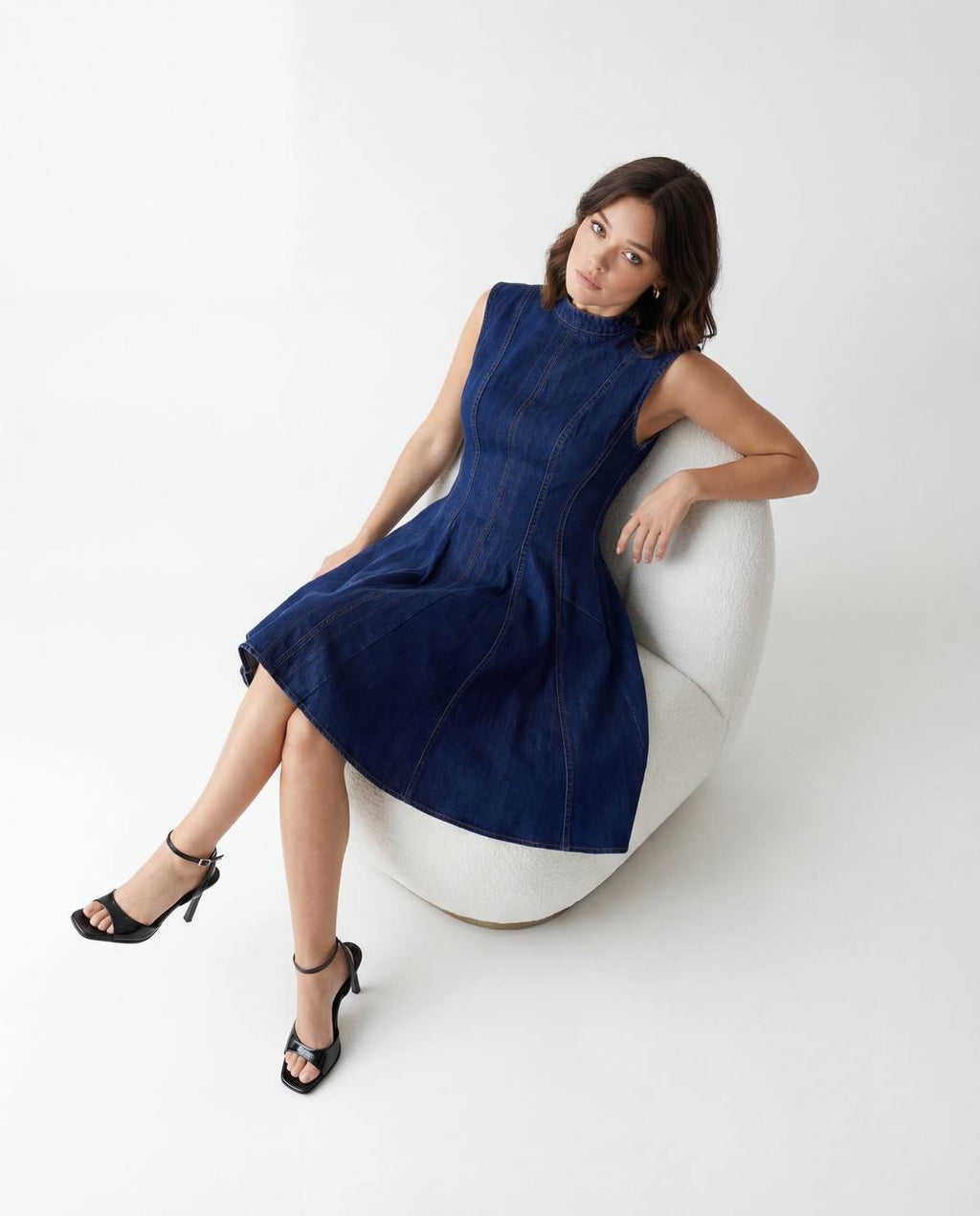 Short Denim Dress