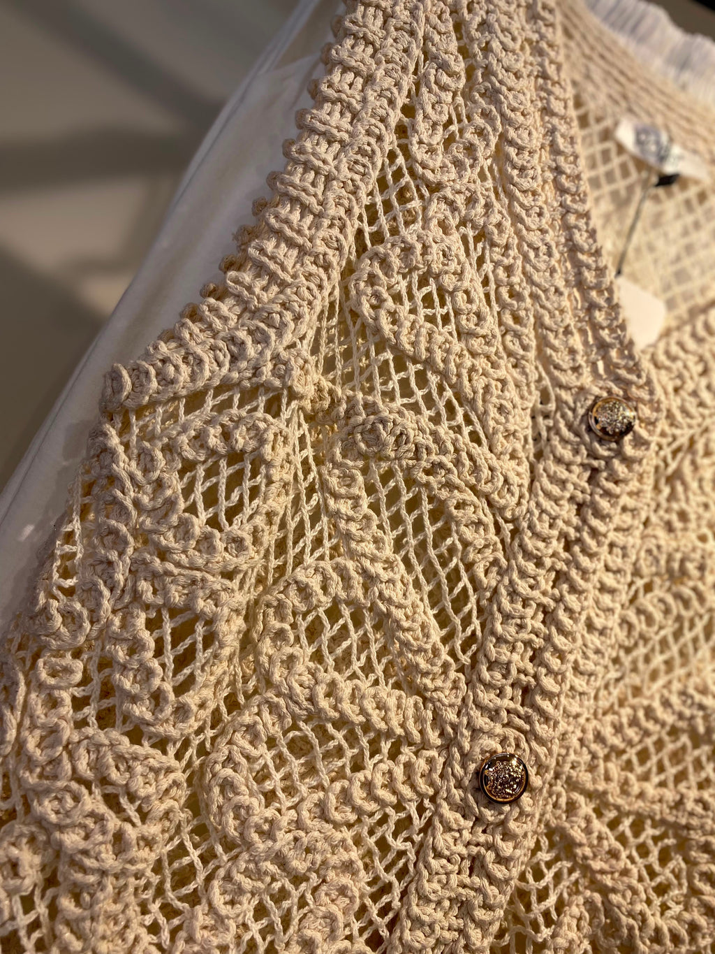 Sienna Crochet Vest