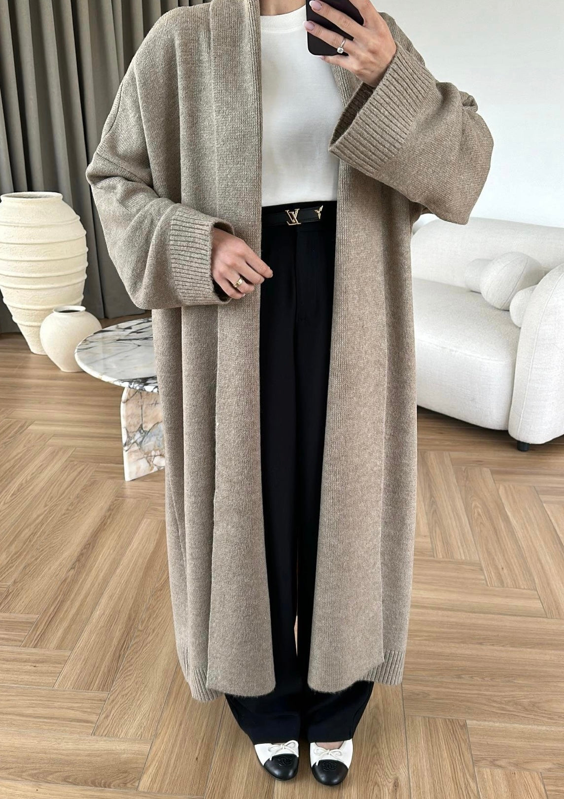 Basic Mink wool cardigan