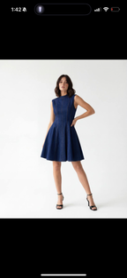 Short Denim Dress