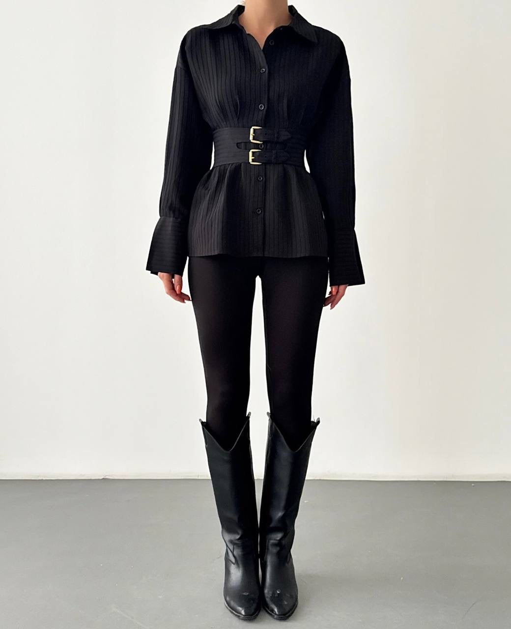 Belted Shirt