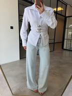 Shirt with Locks