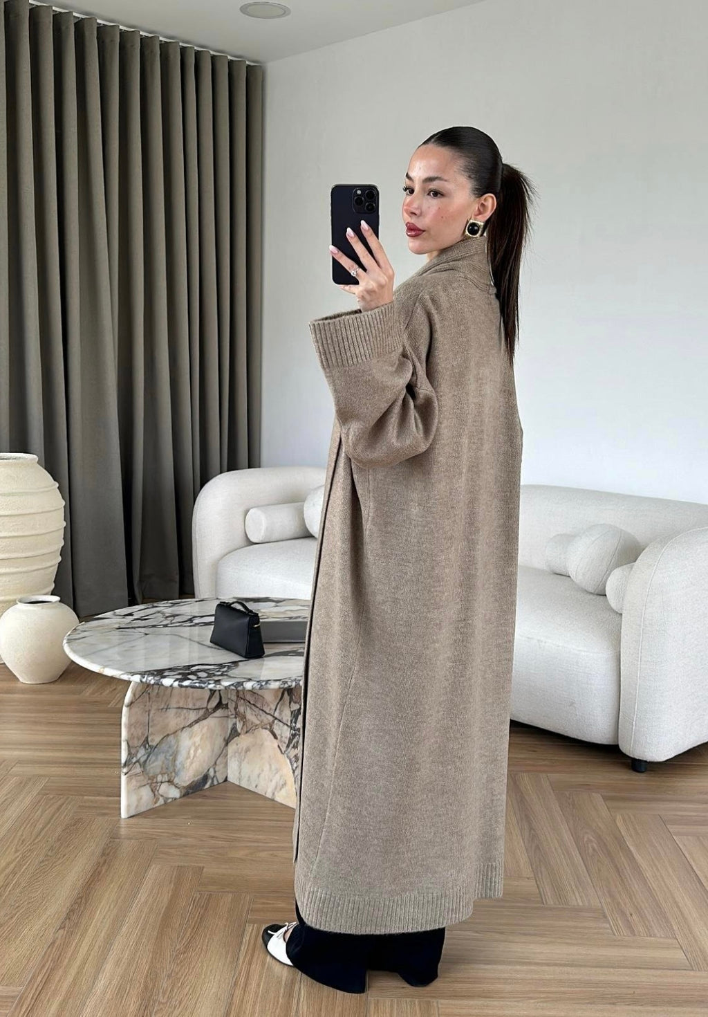 Basic Mink wool cardigan