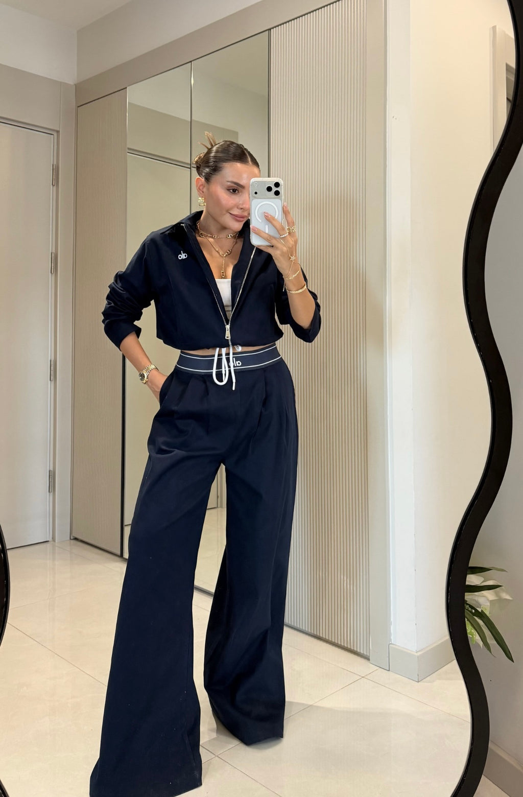 Alo Sporty Set - Navy