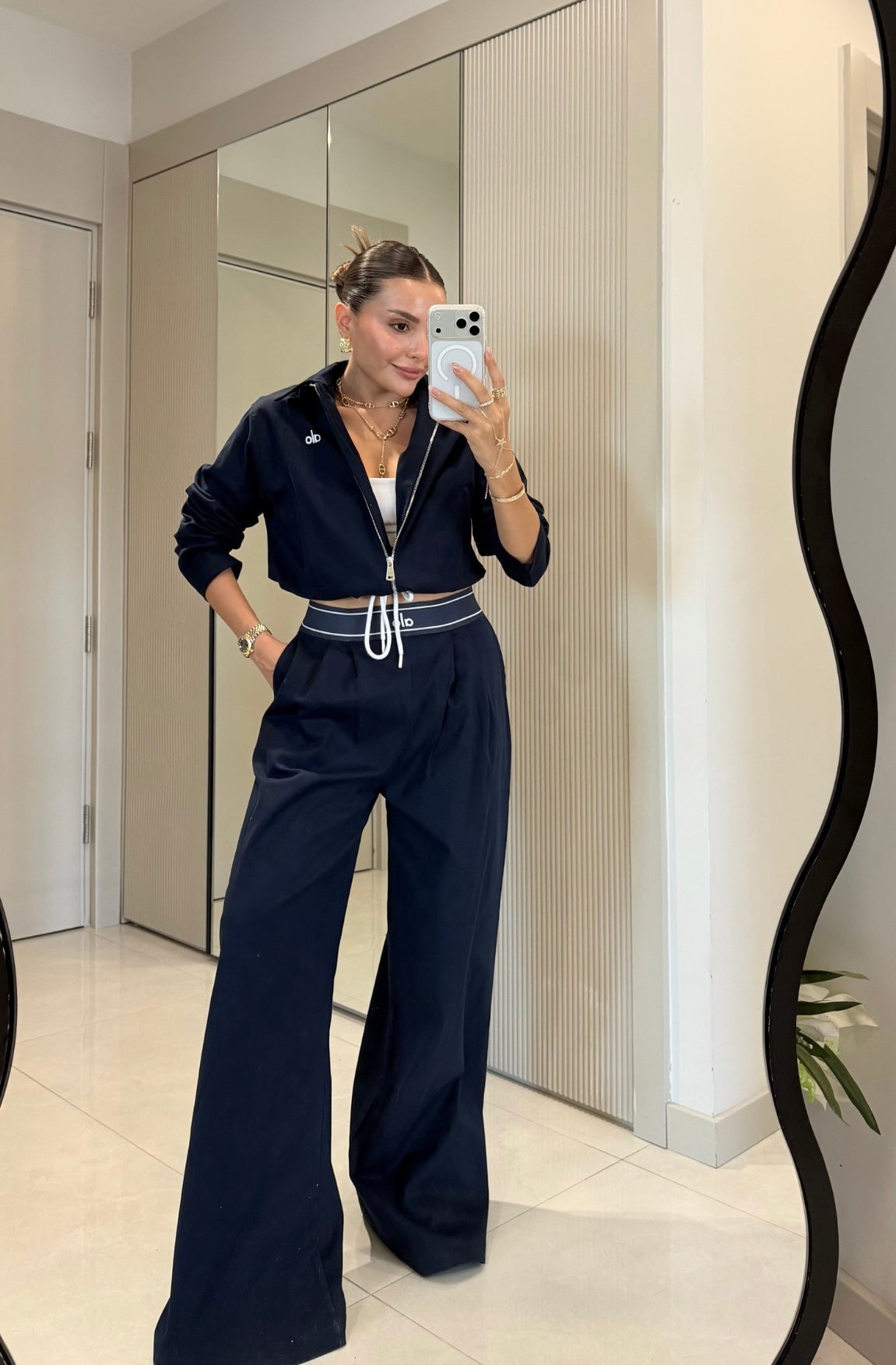 Alo Sporty Set - Navy