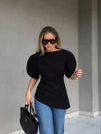 Black Trendy Top