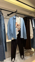 Light denim shirt