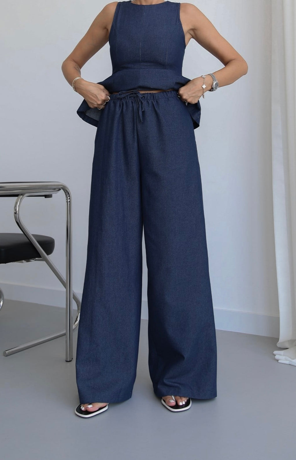 Dark Denim Set