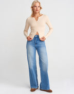 Zipper Detailed Top