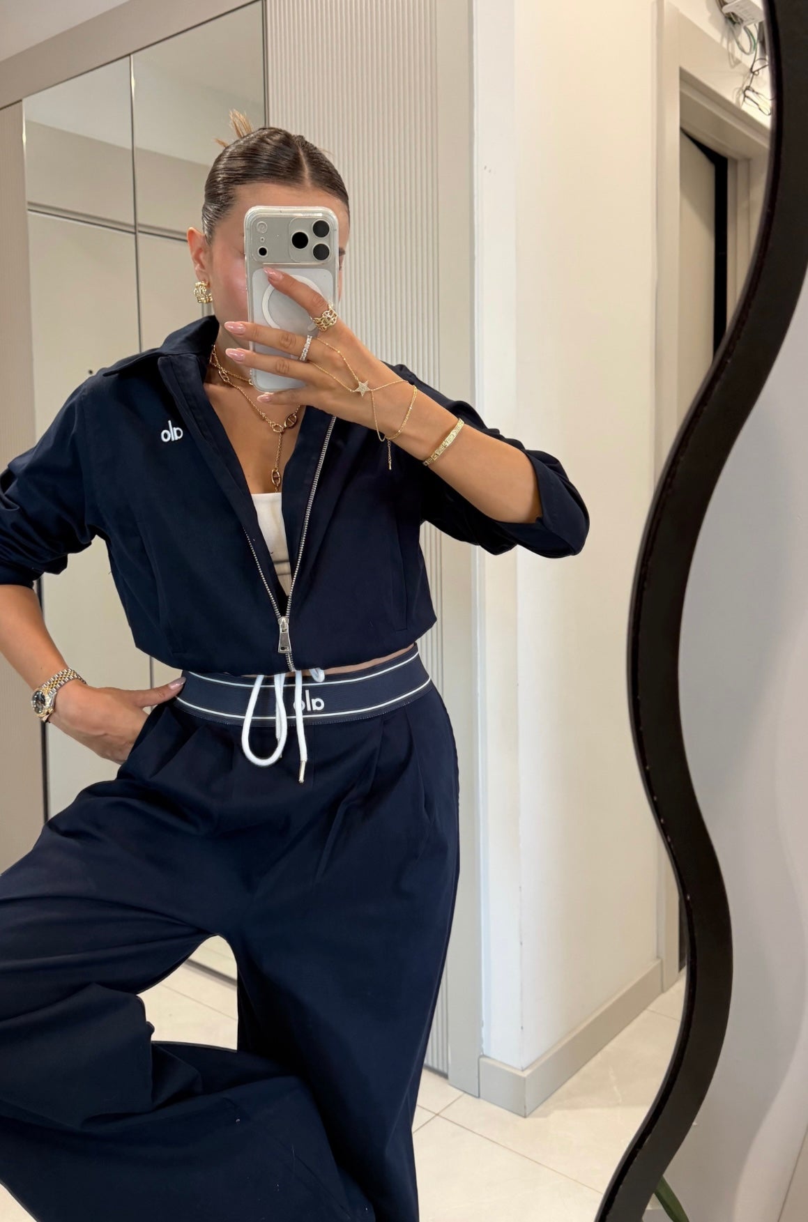 Alo Sporty Set - Navy