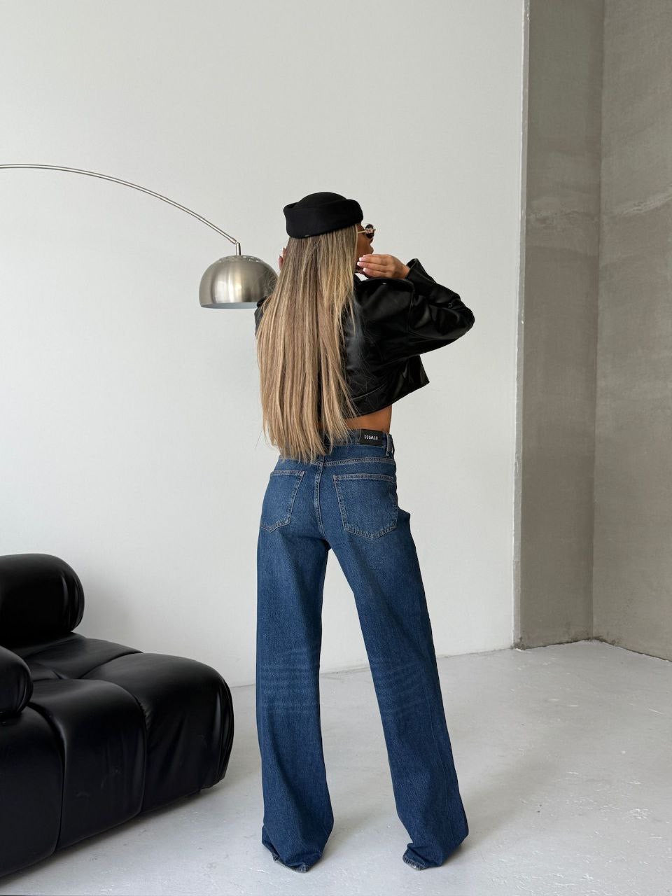 Trendi Dark-Blue Jeans