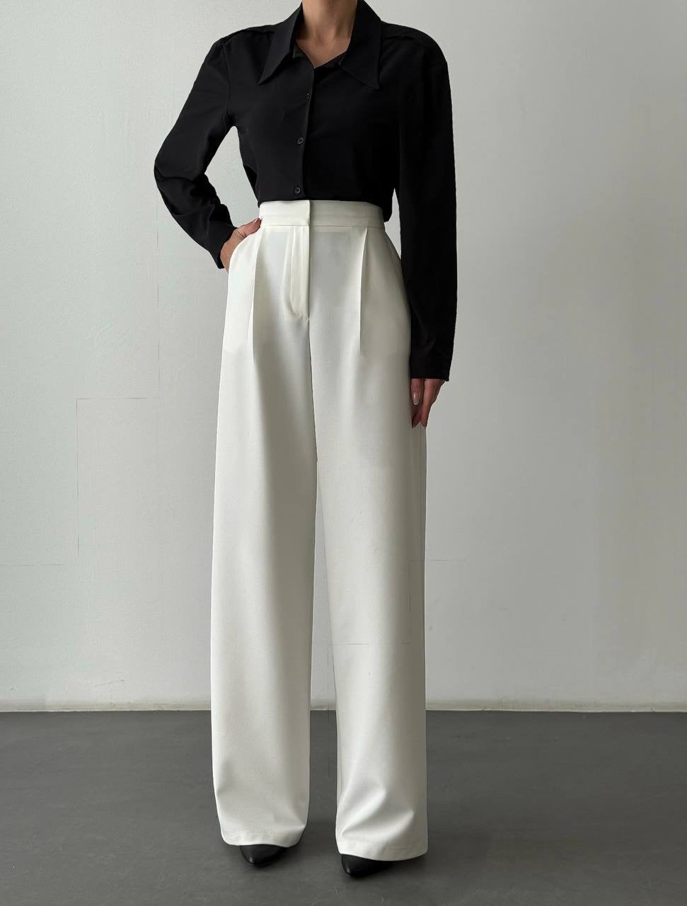 White Palazzo - Thick