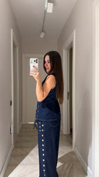 Iconic denim vest