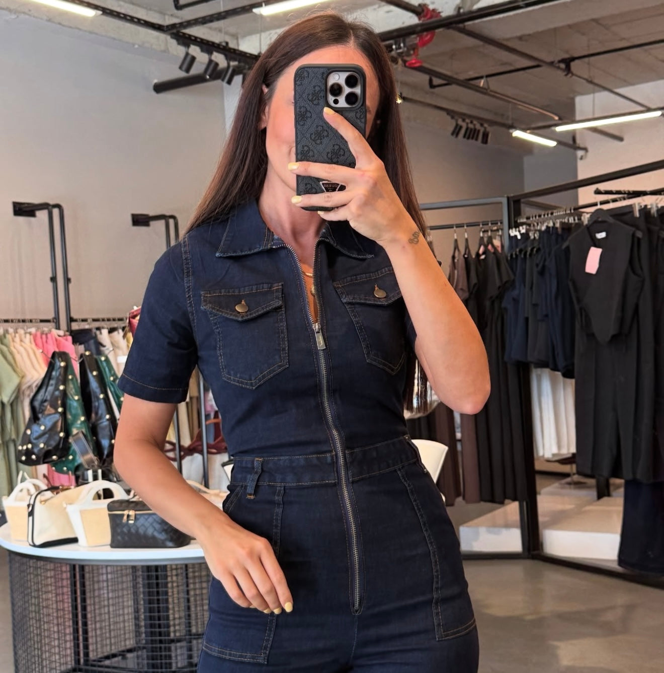 Denim Jumpsuit