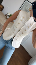 Premium Beige Vest