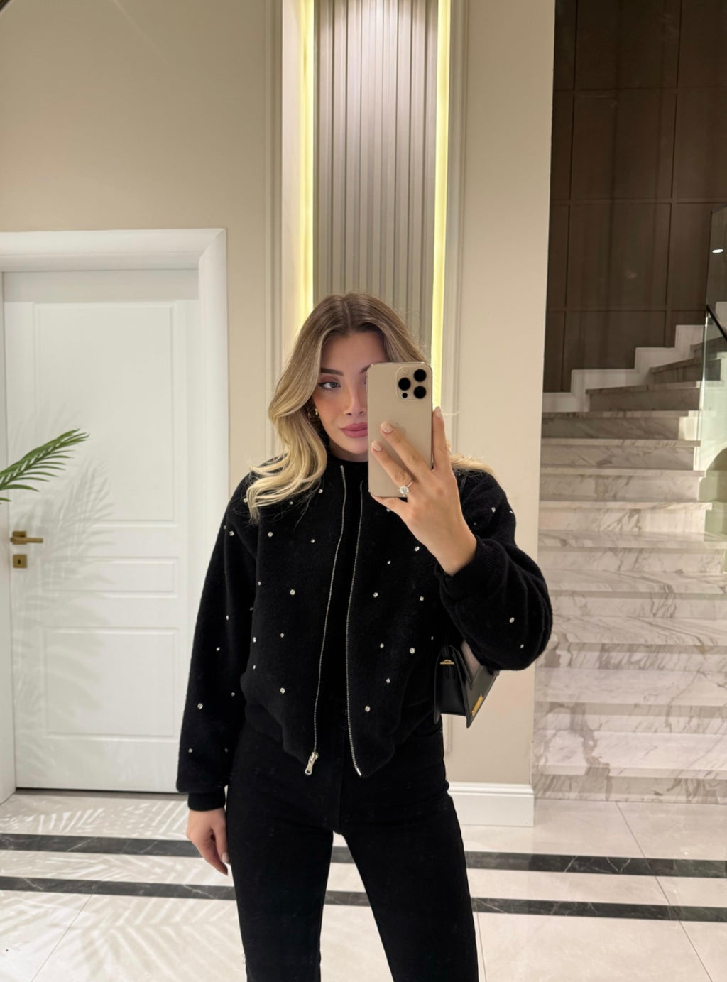 Embellished Black Jacket