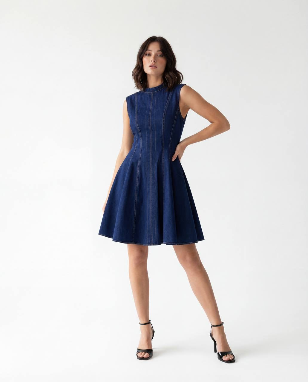 Short Denim Dress