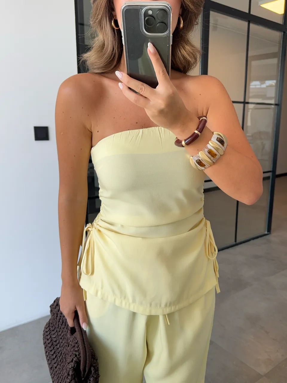 Strapless Top