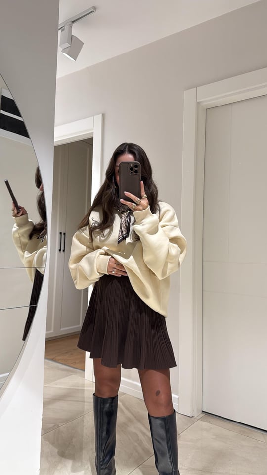 Pleated Skirt