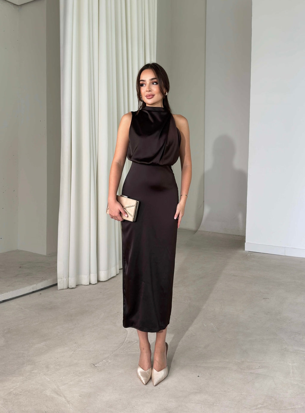 Satin Dress