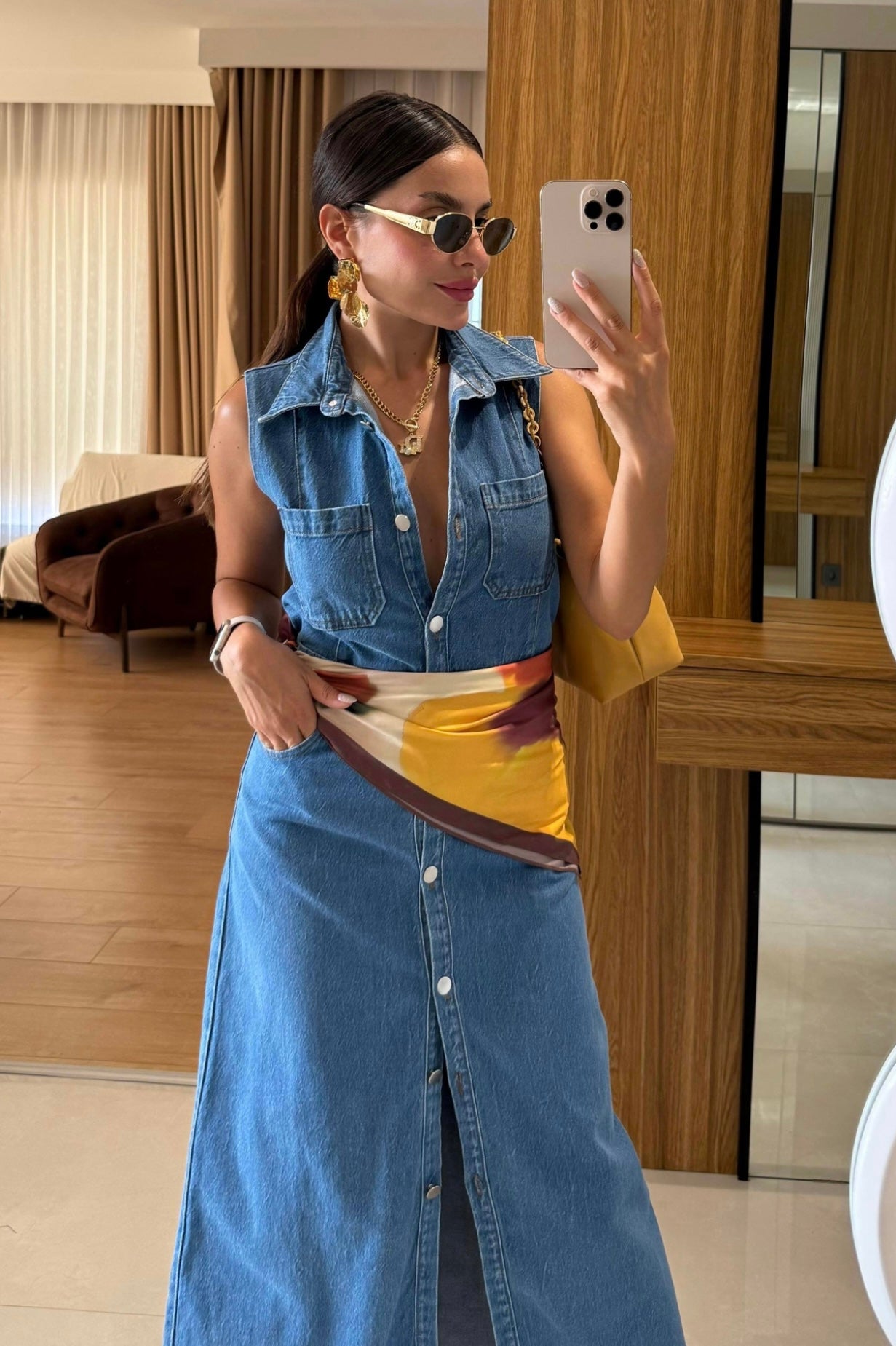 Carla Denim Dress