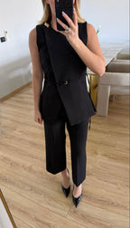 Vest Suit - Black