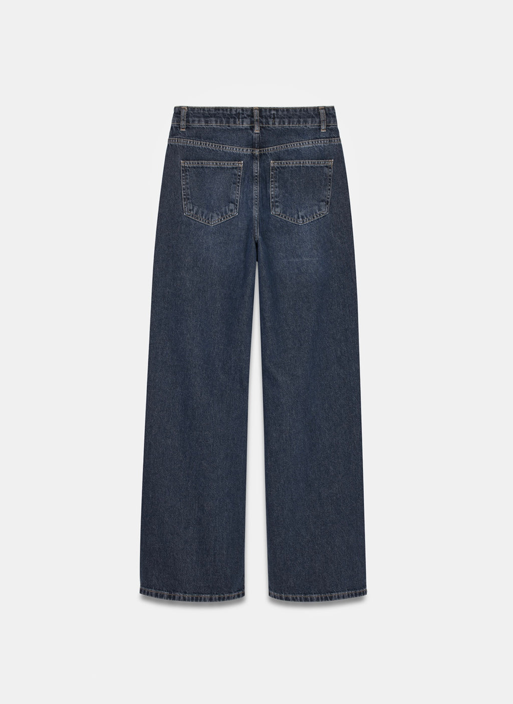 Navy straight cut  jeans