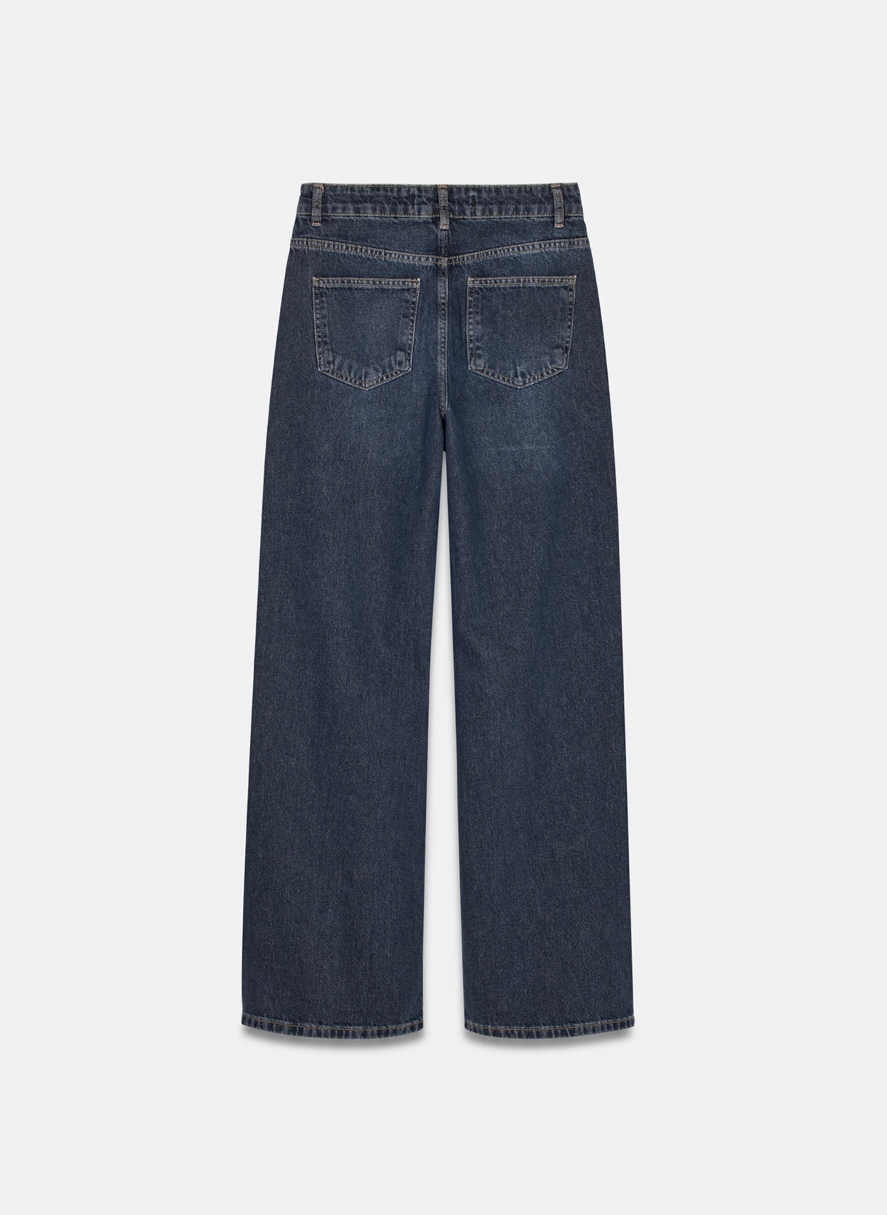 Navy straight cut  jeans