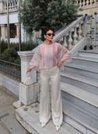 Pastel Breeze Cape Top