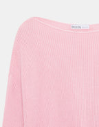 Wide collar blouse - pink