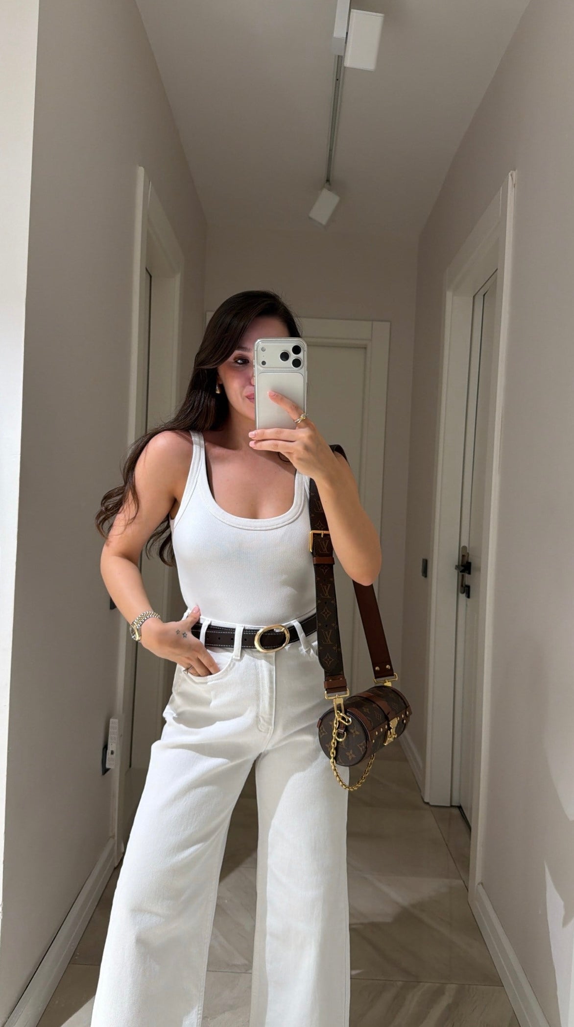 Zr Ankle Jeans - White